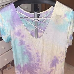 Pastel tie dye t-shirt from Rue21